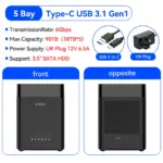 ORICO 5Bay Hard Drive Enclosure - Image 16