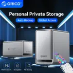 ORICO USB 3.2 MetaCube 2/5 Bay HDD/SSD Enclosure