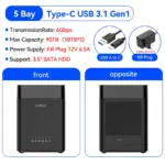 ORICO 5Bay Hard Drive Enclosure - Image 14
