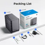 ORICO USB 3.2 MetaCube 2/5 Bay HDD/SSD Enclosure - Image 6