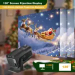 Lunorys Mini Portable Projector - Image 3