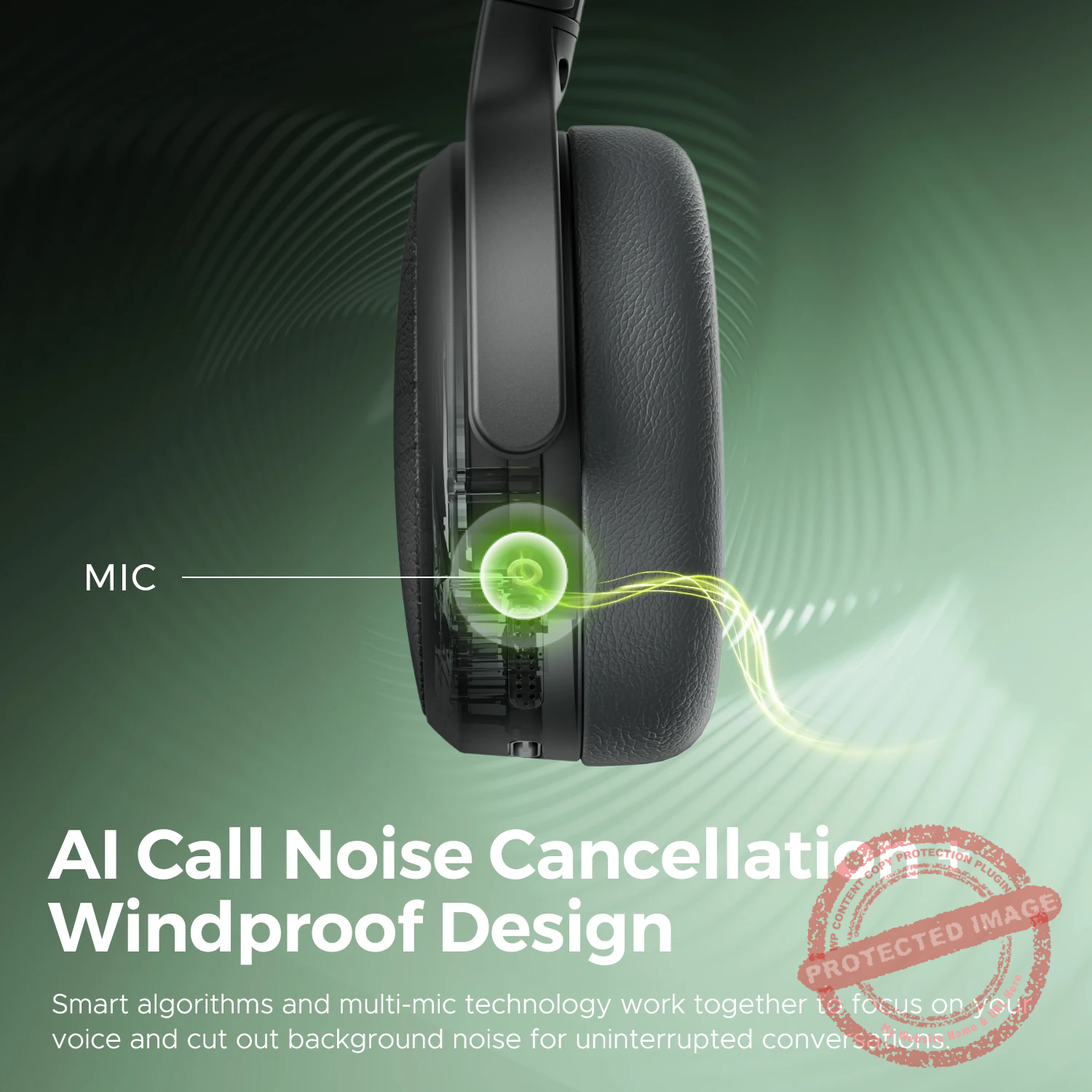 SoundPEATS Space Lite Noise Cancelling Headphones - Image 4