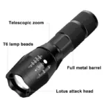 Qinux Tactical Flashlight - Image 5