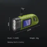 Qinux Suneem Solar/Hand-Powered Torch - Image 6