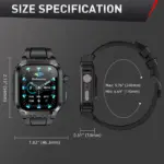 Qinux Militar ST Smart Watch - Image 6