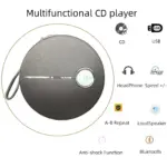 Smileboxy Portable Bluetooth CD Player with Speaker - Image 5