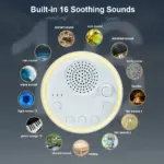 Qinux Nousis White Noise Machine - Image 2