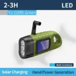 Qinux Suneem Solar/Hand-Powered Torch