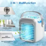 Qinux Airgo Portable Mini Air Conditioner and Humidifier