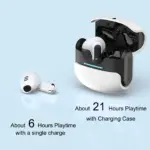 Qinux AuriMus Pro Wireless Noise-Cancelling Bluetooth Earbuds - Image 5