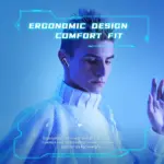 Qinux AuriMus Pro Wireless Noise-Cancelling Bluetooth Earbuds - Image 2