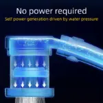 Zenvora LED Handheld Shower With Filtration - Image 3